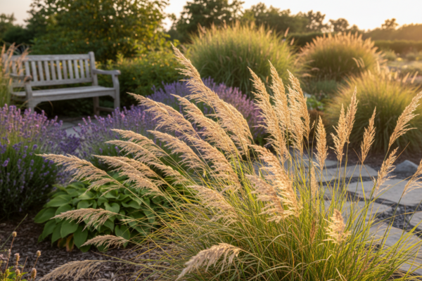 Henry Neuhauser zeigt in Rostock: So integriert man Strandhafer im maritimen Garten